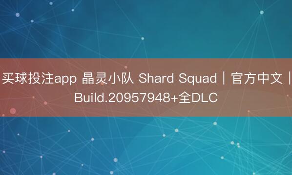 买球投注app 晶灵小队 Shard Squad｜官方中文｜Build.20957948+全DLC