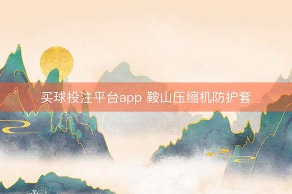 买球投注平台app 鞍山压缩机防护套